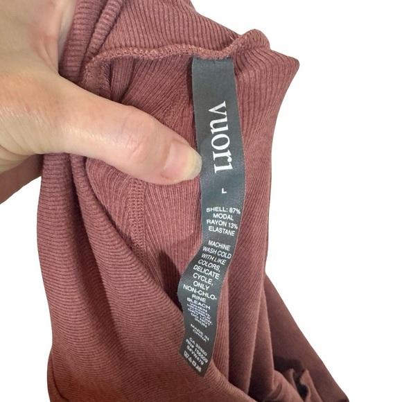 Vuori Lux At Ease Harem Pants in Hazelnut Heather PLEASE READ - Picture 4 of 14